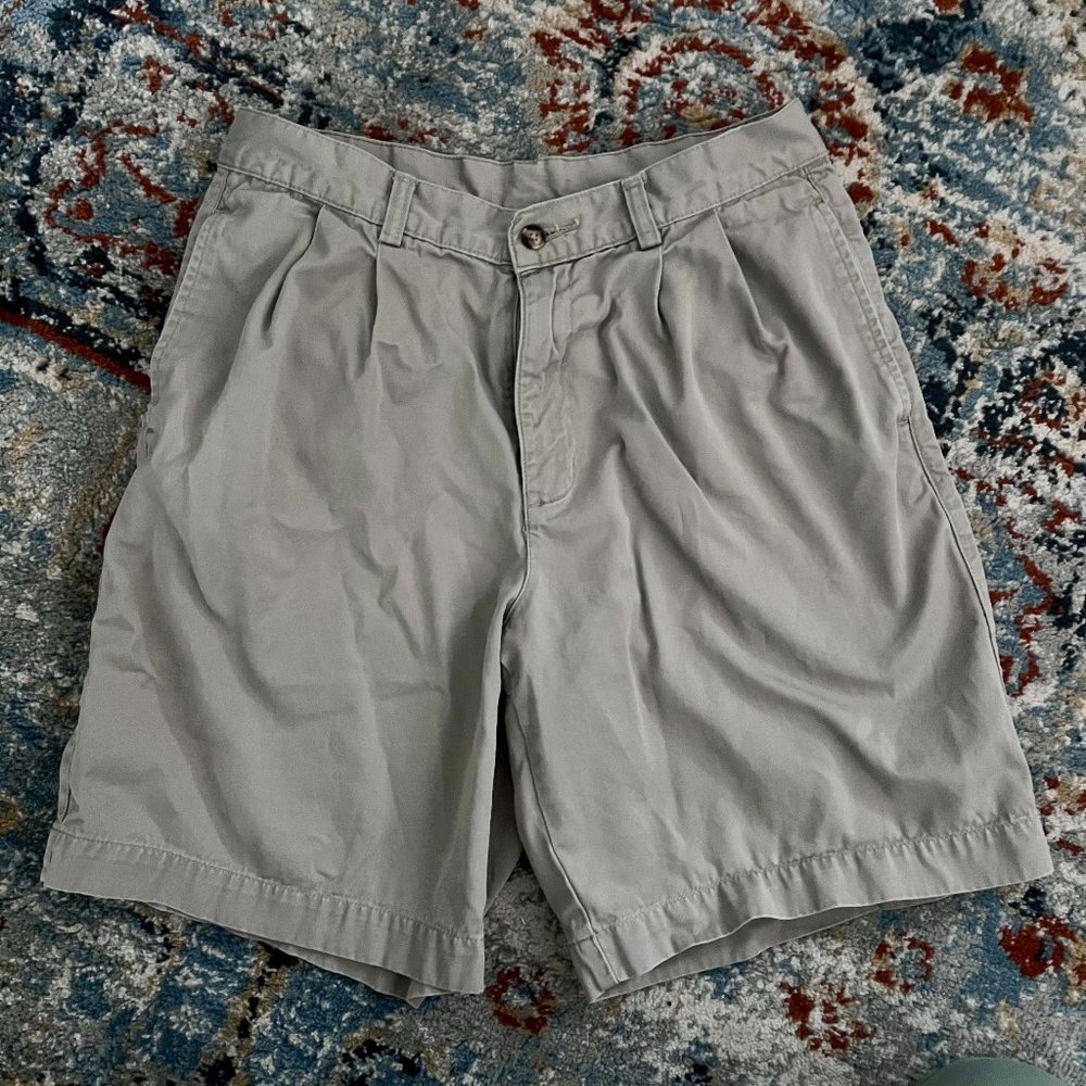 Vintage Khaki Old Navy Trouser Shorts